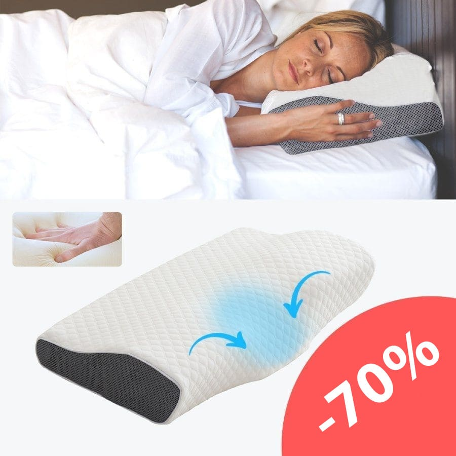 woman sleeping on Derila collage with 70% discount