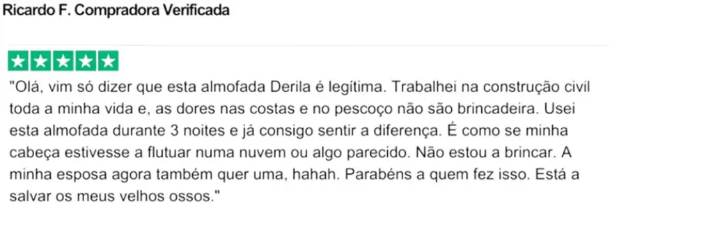 Derila real testimonials