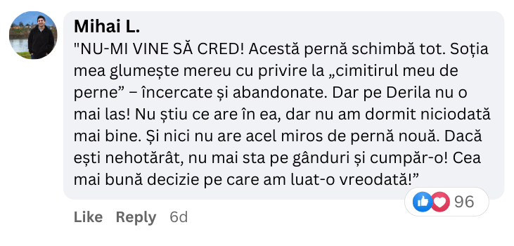 Derila real testimonials