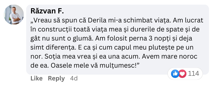 Derila real testimonials