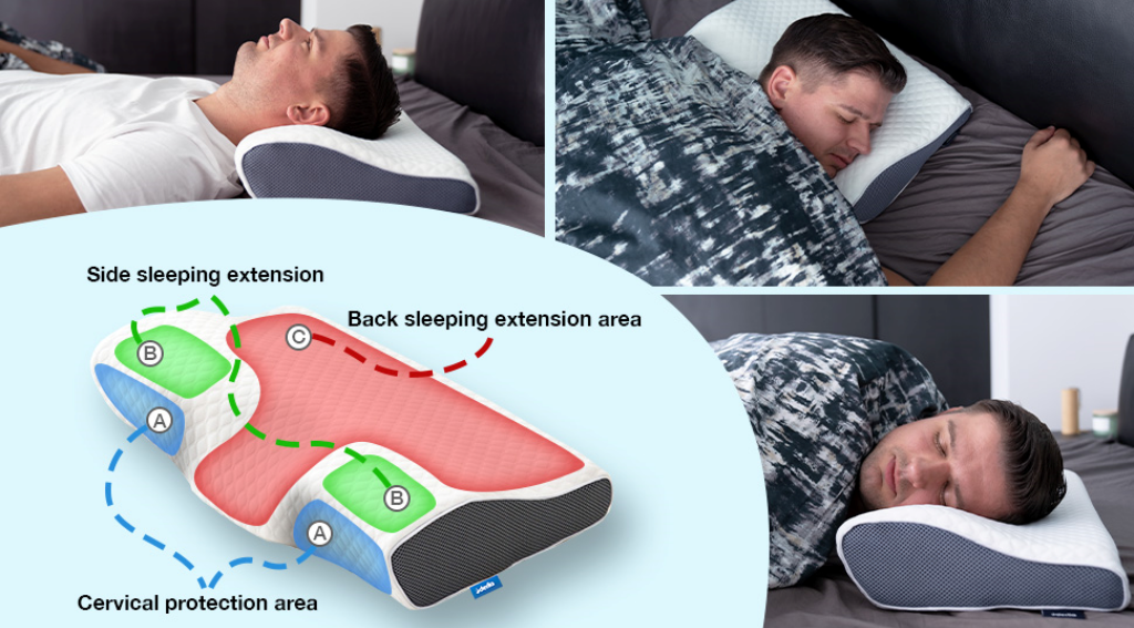 derila pillow ergonomic design